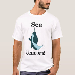 Narwal Meerese Einhorn Lustig T-Shirt