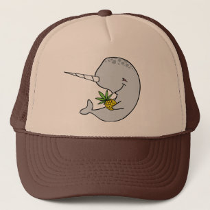 Narwhal Ananas-Hut Truckerkappe