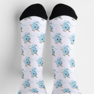 Narwhal Angel Süsse Socken