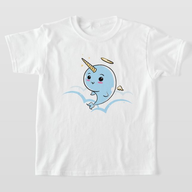 Narwhal Angel Süsse T-Shirt (Ablage )
