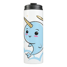 Narwhal Angel Süsse Thermosbecher