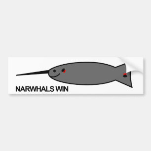 Narwhal Autoaufkleber