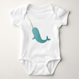 Narwhal Baby Strampler
