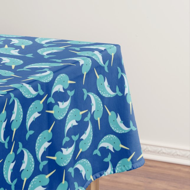 Narwhal Birthday Party Tischdecke (Beispiel)