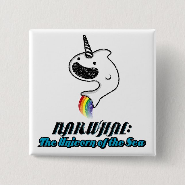 Narwhal: Das Einhorn des Meeres Button (Vorderseite)
