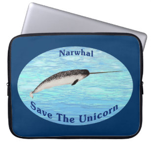 Narwhal - Das Einhorn Gerettet Laptopschutzhülle