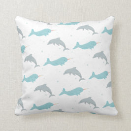 Narwhal Dauphin Coussin
