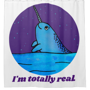 Narwhal Duschvorhang
