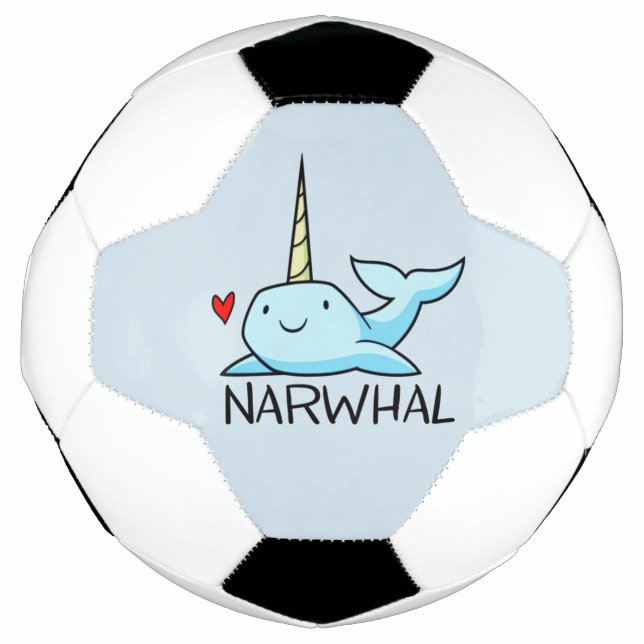 Narwhal Fußball (Vorderseite)