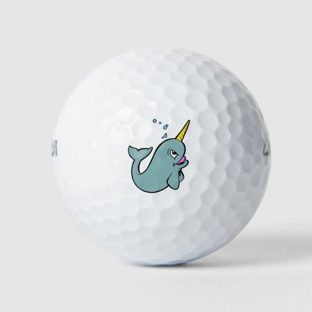 Narwhal Golfball (Vorderseite)
