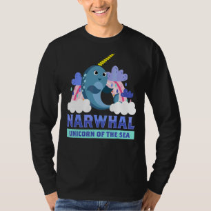 Narwhal I Einhorn des Meeres I Einhornwallis W T-Shirt