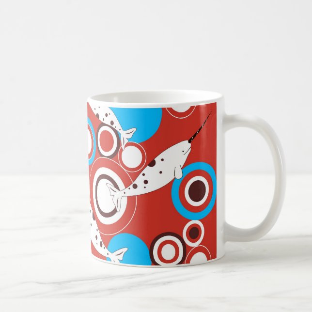 Narwhal Kaffee-Tasse Kaffeetasse (Rechts)