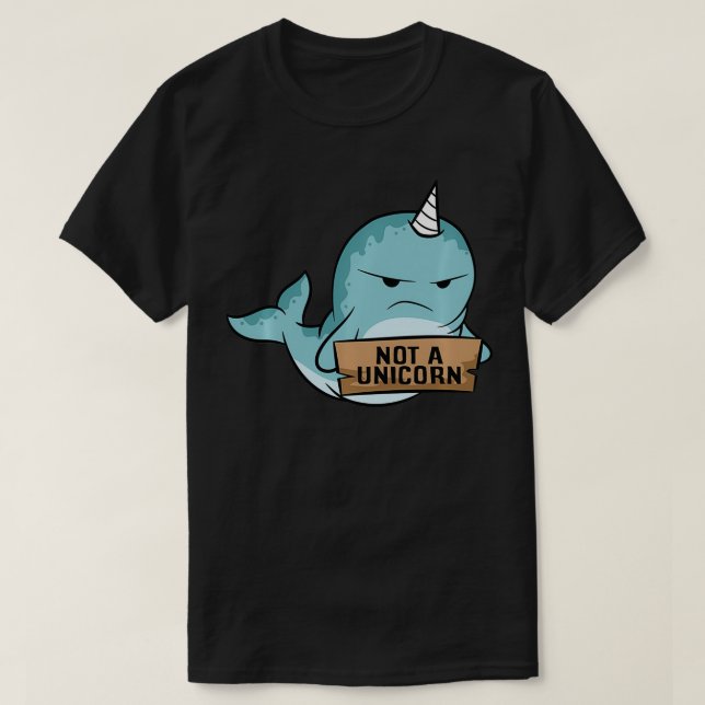 Narwhal kein Einhorn Niedlicher Narwhale Pullover (Design vorne)