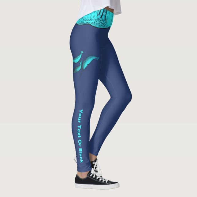 Narwhal Leggings (Rechts)