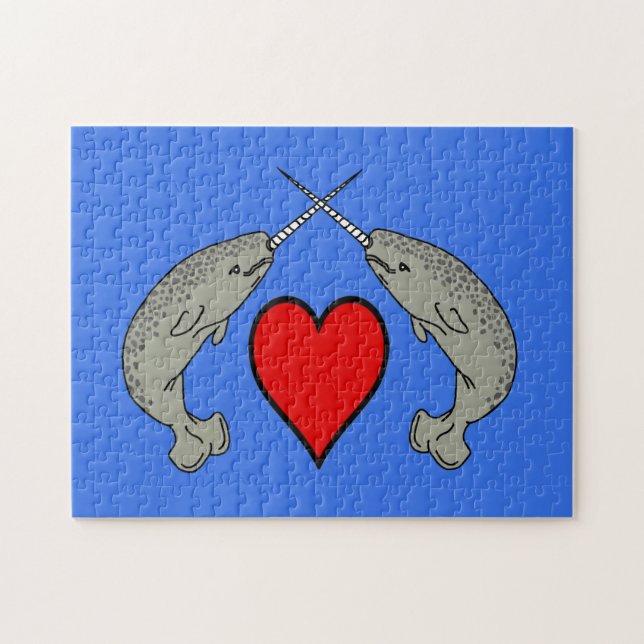 Narwhal Liebe (Horizontal)