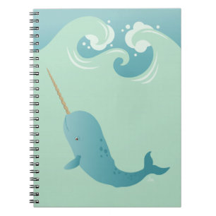 Narwhal Notizbuch Notizblock