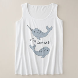 Narwhal Oh Whale Débardeur