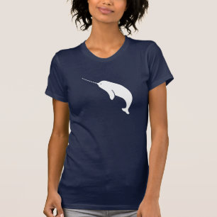 Narwhal Piktogramm-T - Shirt