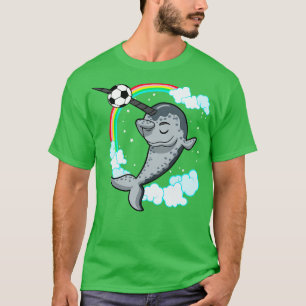 Narwhal Player Team Mama Coach Sports Niedlich T-Shirt
