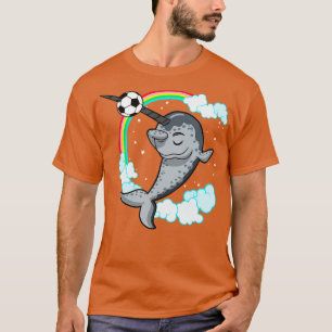 Narwhal Player Team Mama Coach Sports Niedlich T-Shirt