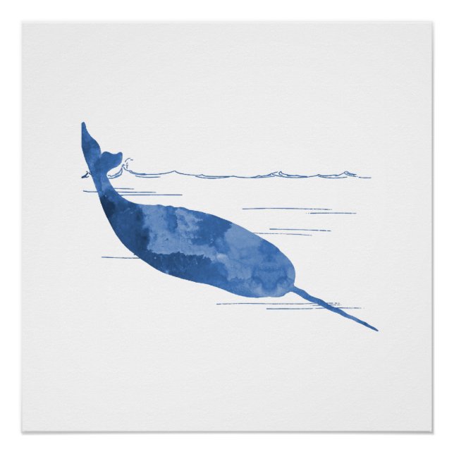 Narwhal Poster (Vorderseite)