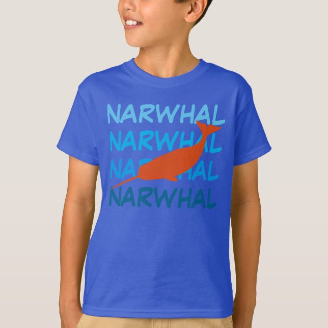 Narwhal T - Shirt (Vorderseite)