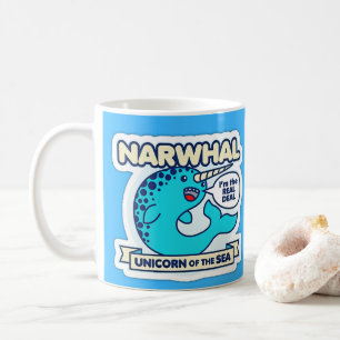 Narwhal Unicorn des Meeres Kaffeetasse