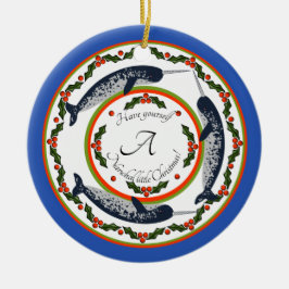 Narwhal Weihnachtsschmuck