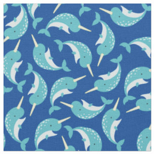 Narwhals Niedlich Kids Baby Kinderzimmer Stoff