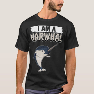 Narwhals Zitat Narwhale I Bin A Narwhal Premium T-Shirt