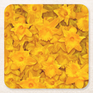Narziss-Blume Rechteckiger Pappuntersetzer
