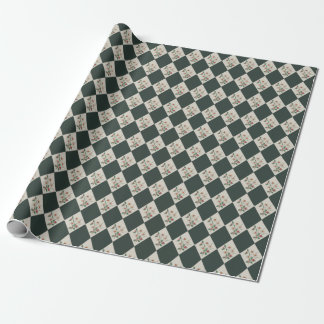 Narziss Diamant Winter Botanisches Geschenkpapier