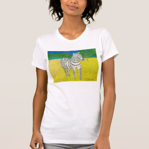 Narzisse das Zebra-Shirt durch Julia Hanna T-Shirt