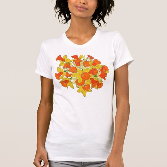 Narzissen-Blumen-Blumenstrauß T-Shirt