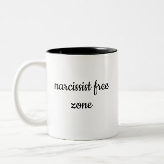 Narzisst Freie Zone Heilung Trauma Selbstliebe Zweifarbige Tasse