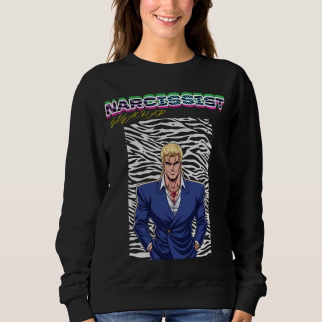 Narzisst Gigachad Sweatshirt (Vorderseite)