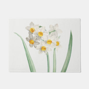 Narzissus, Pierre-Joseph Redouté, 1805 Fußmatte