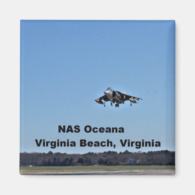 NAS Oceana, Virginia Beach, Virginia Magnet (Vorne)