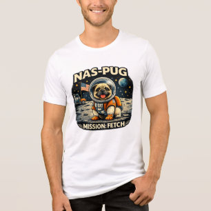 NAS-PUG-Mission: Fetch – Unisex-Bell-Shirt mit Ast Tri-Blend Shirt
