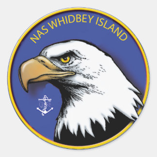 NAS Whidbey Island Runder Aufkleber