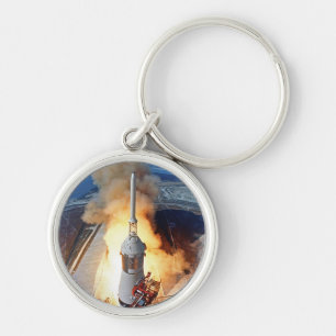 NASA Apollo 11 Mondlandungsraketenstart Schlüsselanhänger