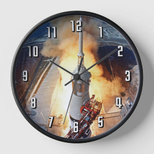 NASA Apollo 11 Mondlandungsraketenstart Uhr
