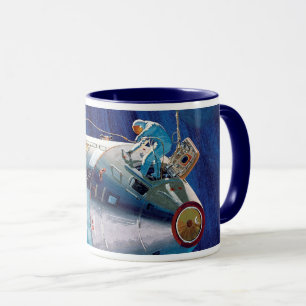 NASA Apollo 15 Command Service Module Kunstwerk Tasse