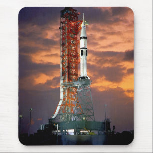 NASA Apollo Soyuz Startfahrzeug Sunrise Launchpad Mousepad