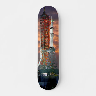NASA Apollo Soyuz Startfahrzeug Sunrise Launchpad Skateboard