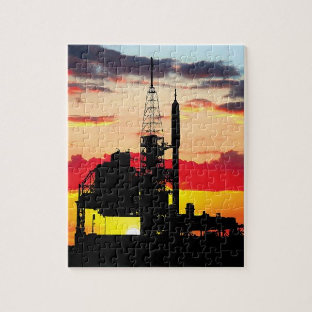 NASA Ares IX Raketenstart Prototyp (Vertikal)