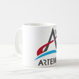 NASA Artemis-Programm-Logo Mars 2024 Astronaut Kaffeetasse