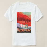 NASA Future Travel Sci Fi Poster - Kepler 186f