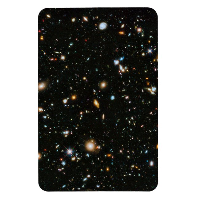 NASA Hubble Ultra Deep Field Galaxien Magnet (Vertikal)
