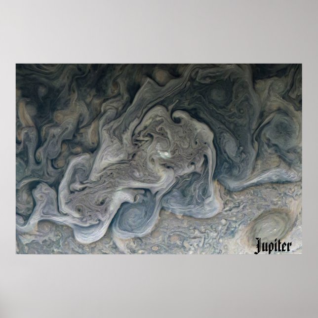 NASA / Juno / Jupiter / Poster (Vorne)